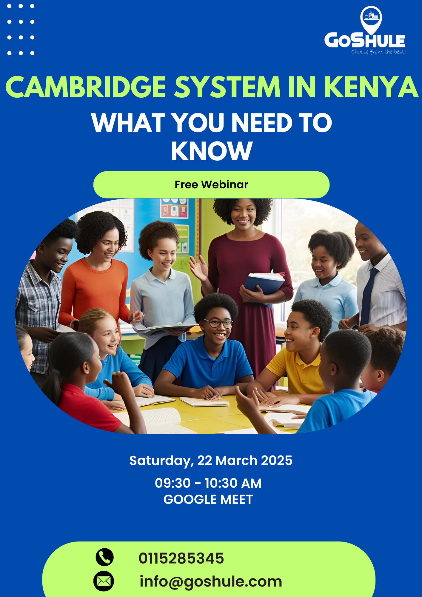 Breaking Down the Cambridge Curriculum Webinar